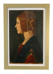 Beatrice D. Este By Leonardo Da Vinci Framed Art Print - #S24-1