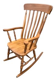 Maple Wood Rocking Chair - #BR