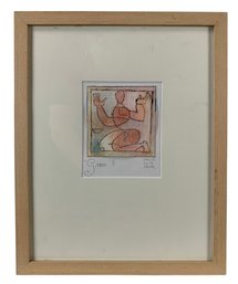 David Scott Meier Abstract Figurative Giclee Print, Limited Edition  No. 6/12 - #B4