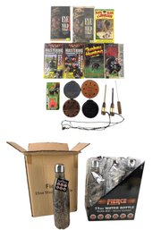 Collection Of Turkey Calls, Hunting Tutorial Videos & Fierce Water Bottles (NEW) - #S8-1