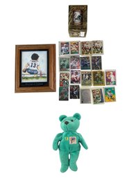 Dan Marino Miami Dolphins NFL Trading Cards, Beanie Baby, Art Print & Beer Stein - #S11-2