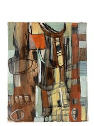 Abstract Oil On Canvas Painting, Signed Jessica Torrant, 'New Energy' - #S12-4