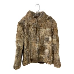 Vintage Genuine Rabbit Fur Jacket - #CR