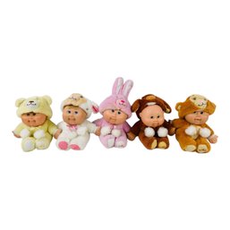 Collection Of Cabbage Patch Kids Snugglies (Set Of 5) - #S2-5