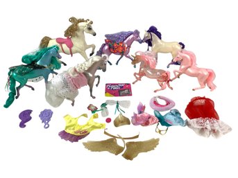 Kenner Fashion Star Fillies, Barbie Dream Horse, She-Ra Horses & Accessories - #S11-1