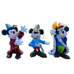 Disney Mickey Through The Years Storybook Christmas Ornaments (Set Of 3) - #S9-4