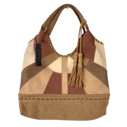 Steve Madden J Merlot Camel Tobo Shoulder Bag (NEW WITH TAGS) - #S13-4