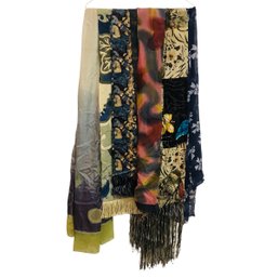 Collection Of Silk & Rayon Scarves - #CR