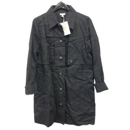 Garnet Hill Organic Cotton Utility Trench Coat, Women's Size 16 (NEW WITH TAGS) - #S24-1