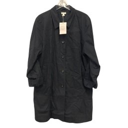 Garnet Hill Organic Cotton Utility Trench Coat, Women's Size 18 (NEW WITH TAGS) - #S24-1