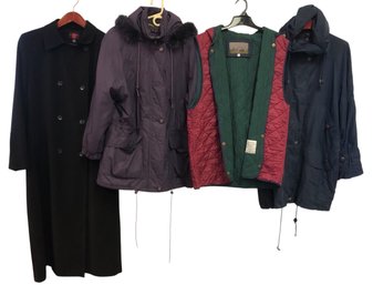 Women's Overcoat, Jackets & Vest: Mackintosh, Gallery, Forecaster Of Boston - #S4-1