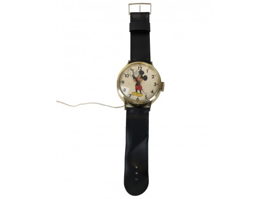 Vintage Walt Disney Prod. Mickey Mouse Wrist Watch Wall Clock
