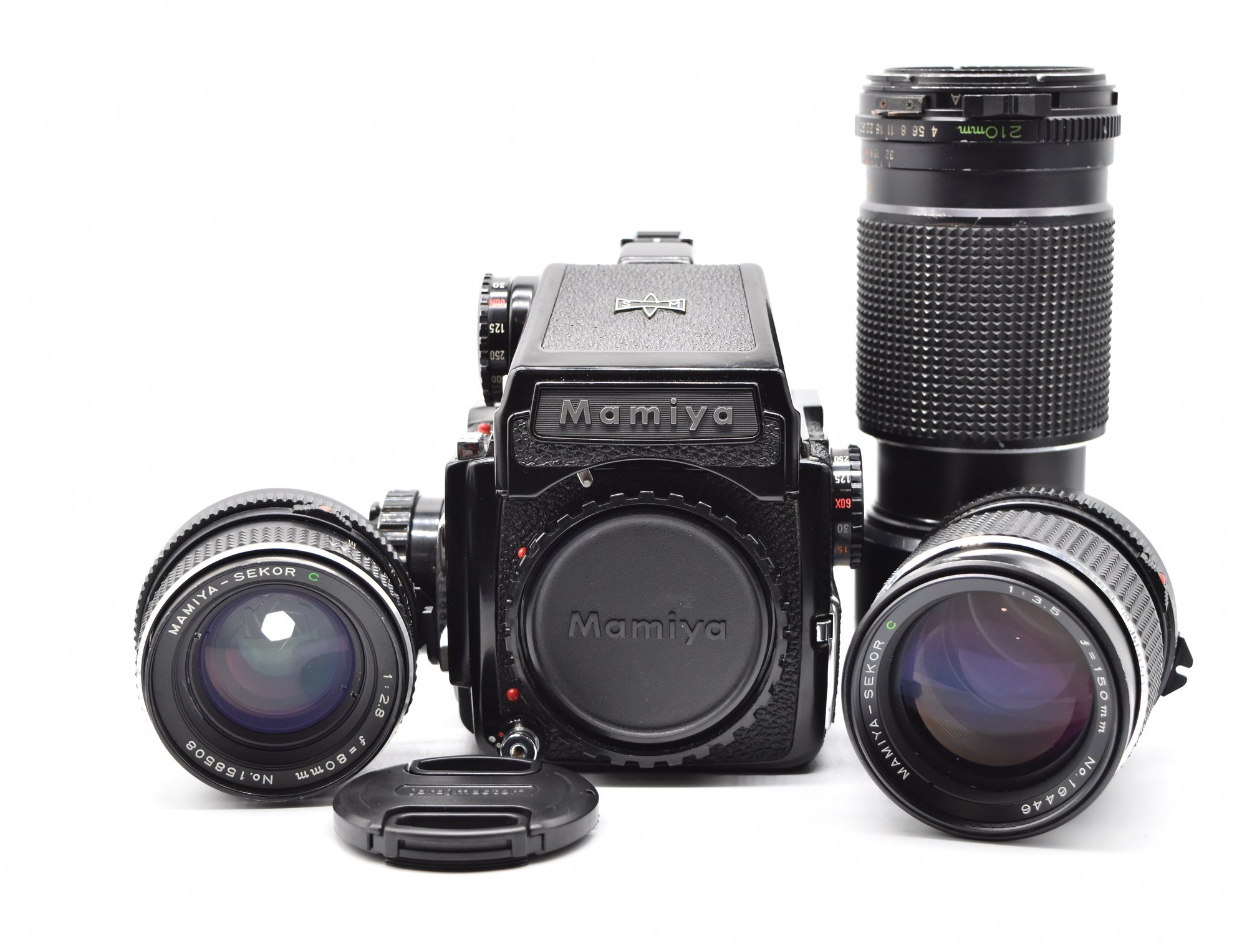 Mamiya M645 C Sekor f⁄2.8 80mm Camera - Lens with 45mm – -Sekor w