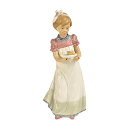 Lladro Porcelain 'happy Birthday' Figurine