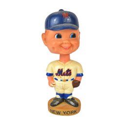 Vintage New York METS Bobblehead Doll NYM