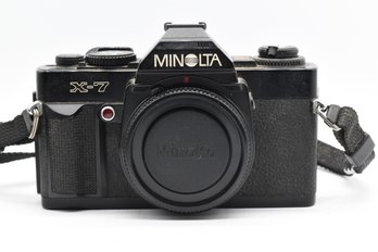 Minolta X-7 Film Camera Body