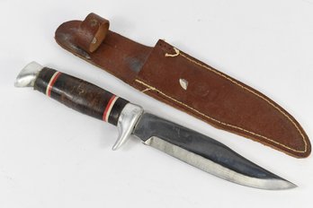 Stainless Steel Hunting Knife With Sheath