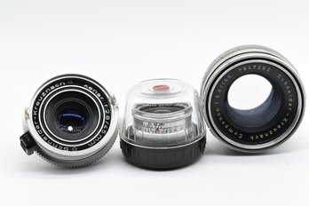 Schneider Kreuznach Componon & Xenon Plus Retina-Curtar Xenon C Lens - 3 Total