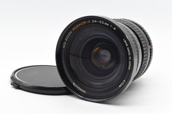 Minolta MD Zoom Rokkor-X 24-50mm Camera Lens