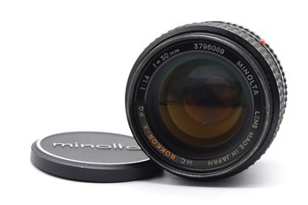 Minolta MC Rokkor-X PG 50mm Camera Lens