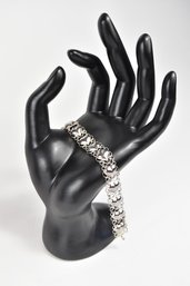 Sterling Silver 925 Heart Bracelet