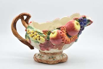Fitz & Floyd Classics Autumn Bounty Ceramic Gravy Boat