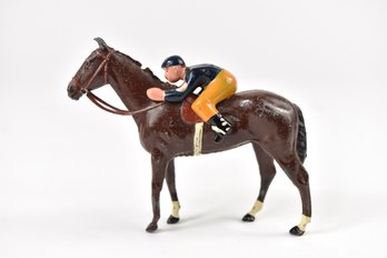 Britains LTD Lead Toy Horse & Jockey