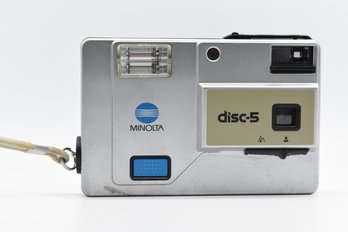 Minolta Disc 5 Compact Film Camera