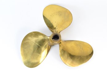 Brass Boat Propeller 15'dia 10'Pitch Counterclockwise Rotation