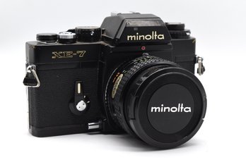 Minolta XE-7 Film Camera With MC W.Rokkor-X 35mm Lens