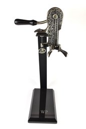 Rogar Champion 1897 Table Top Wine Bottle Opener Mounted On A Black Granite Stand