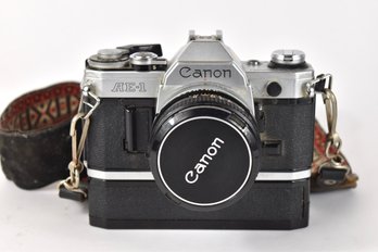 Canon AE-1 Film Camera With 50mm FD Lens