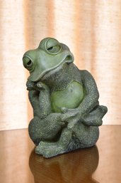Resin Frog Lawn Decor