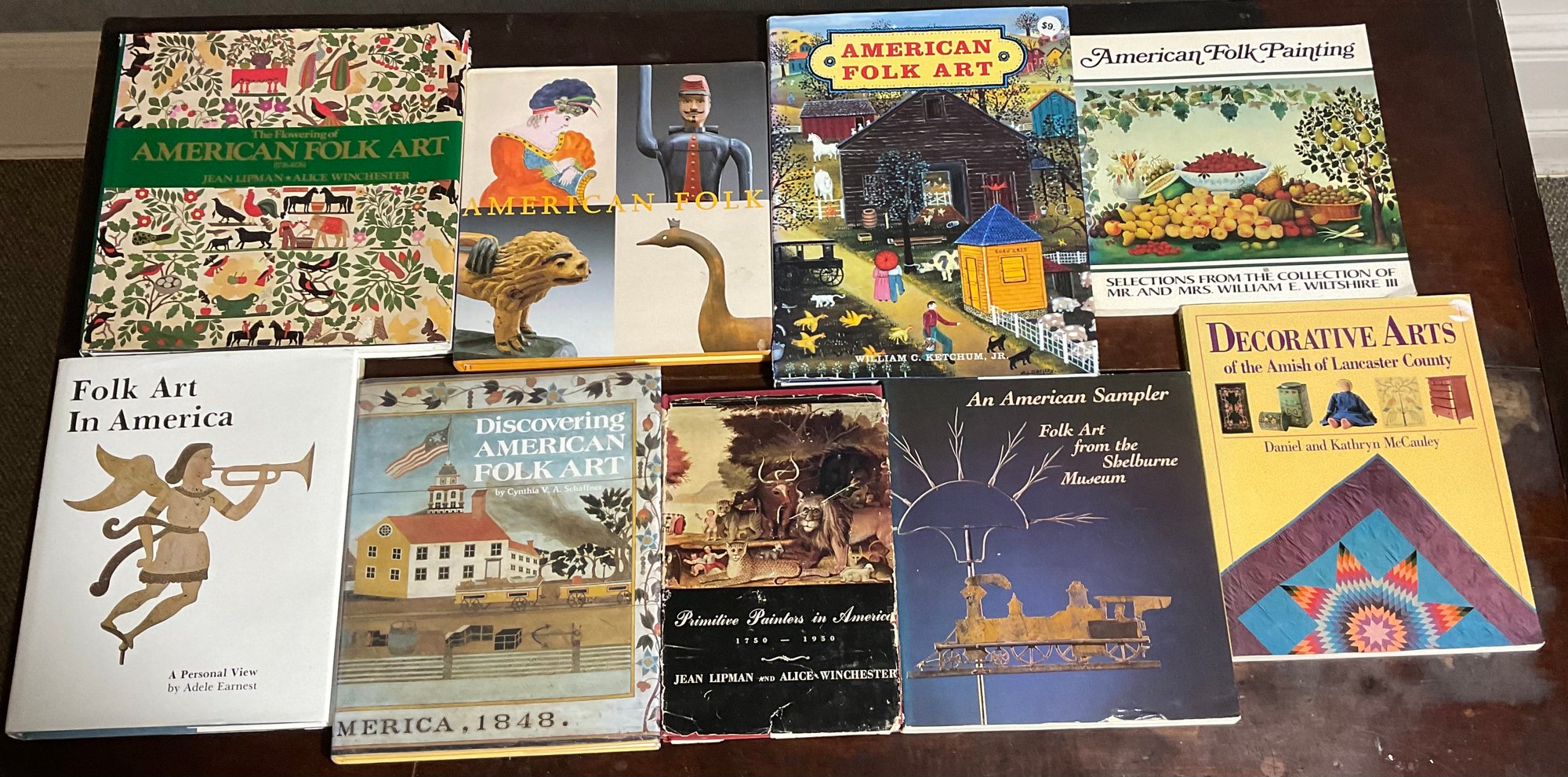 American Folk Art Reference Books, 2 Boxes (CTF20) #40260 ...