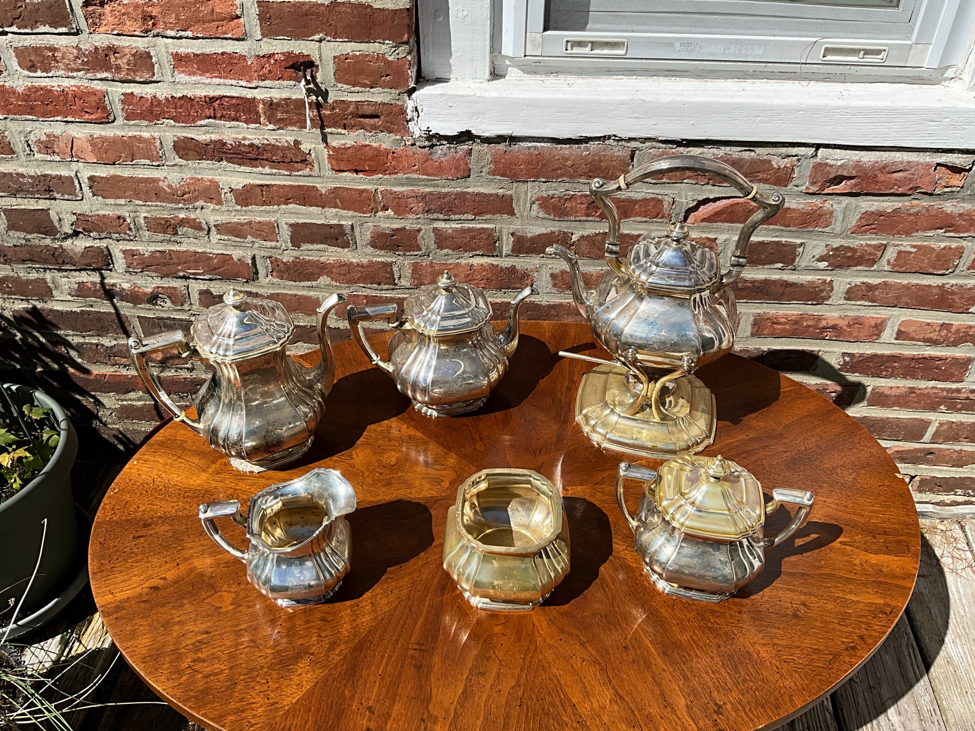 Bailey Banks & Biddle Sterling Silver Tea Coffee Service Set #41172 ...