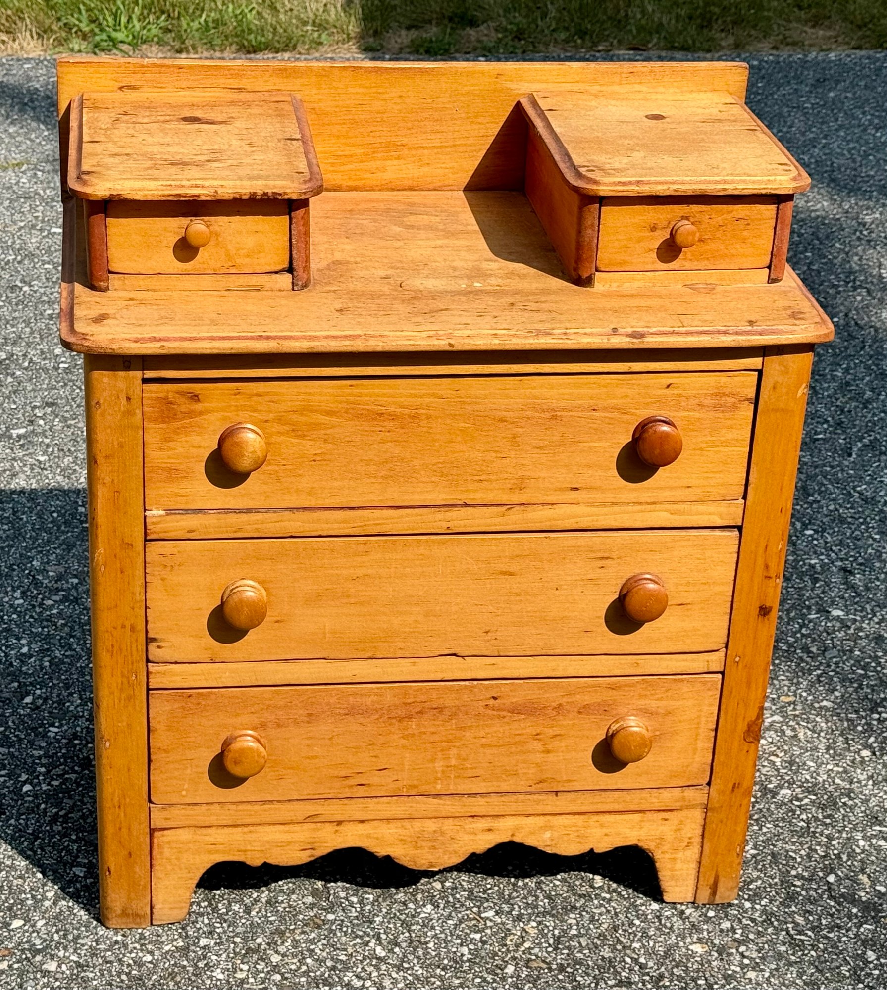 Antique Pine Child's Chest #40522 | Auctionninja.com