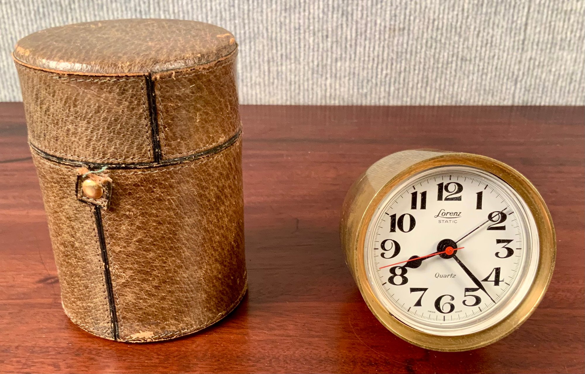 Vintage Lorenz Static Desk Clock By Richard Sapper (CTF10) #39182