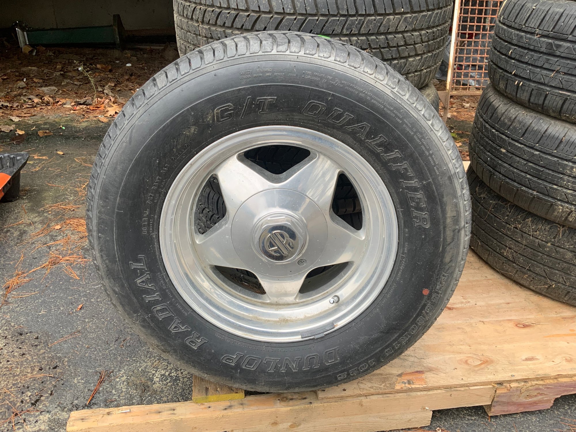 American Racing Rims With Dunlop Radial Tires P255/60R15 (CTF30) #54481 ...