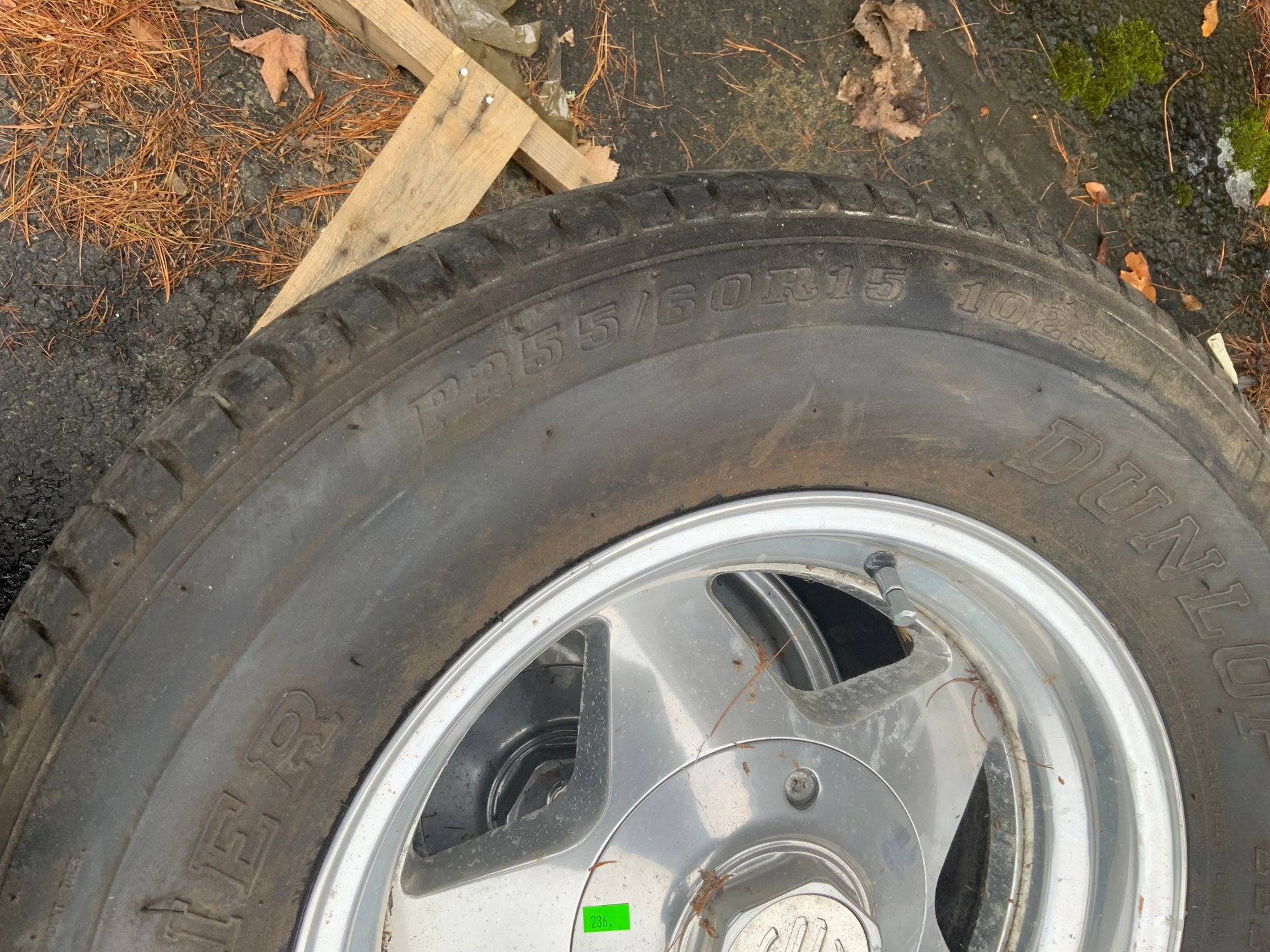 American Racing Rims With Dunlop Radial Tires P255/60R15 (CTF30) #54481 ...