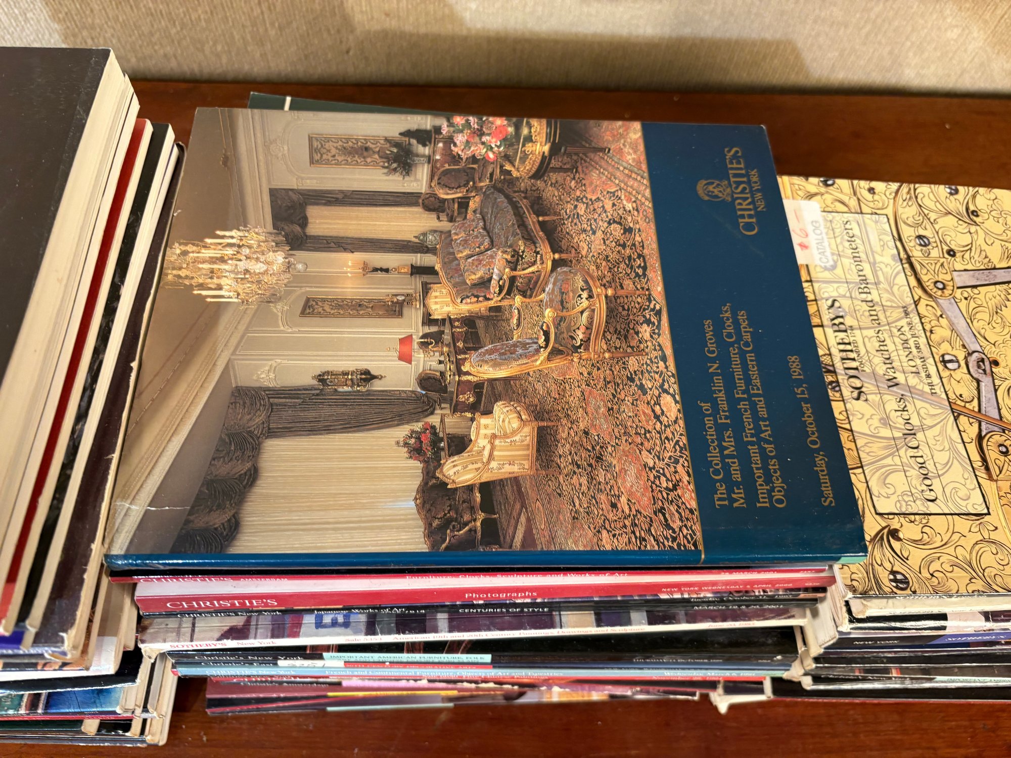 Christies And Sothebys Auction Catalogues, 2 Of 9 (CTF20) #66066 ...