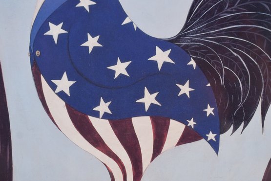 Warren Kimble Signed Folk Art Print (CTF20) #52934 | Auctionninja.com