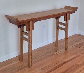 Vintage Chinese Elm Altar Table (CTF20)