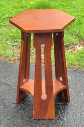 Arts And Crafts Style Cherry Side Table (CTF20)