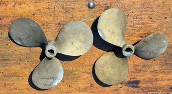 Two Vintage Brass Props (CTF20)