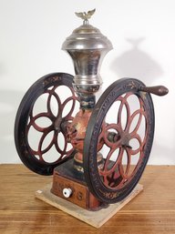 Good 19th C. Enterprise No. 8 Coffee Mill, Original Paint (CTF30)