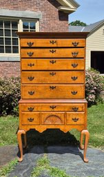 18th C. American Queen Anne Highboy (CTF40)
