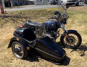 1983 BMW R80RT Motorcycle With Sidecar (NH Pick Up & Delivery)