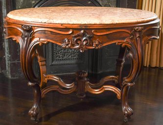 Fine 19th C. Rosewood Center Table (CTF50)