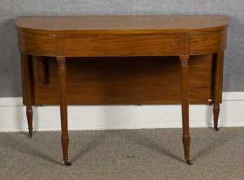 Antique Demilune Drop Leaf Table (CTF20)
