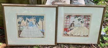 Victor Max Ninon Pencil Signed Prints